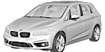 BMW F45 U110A Fault Code